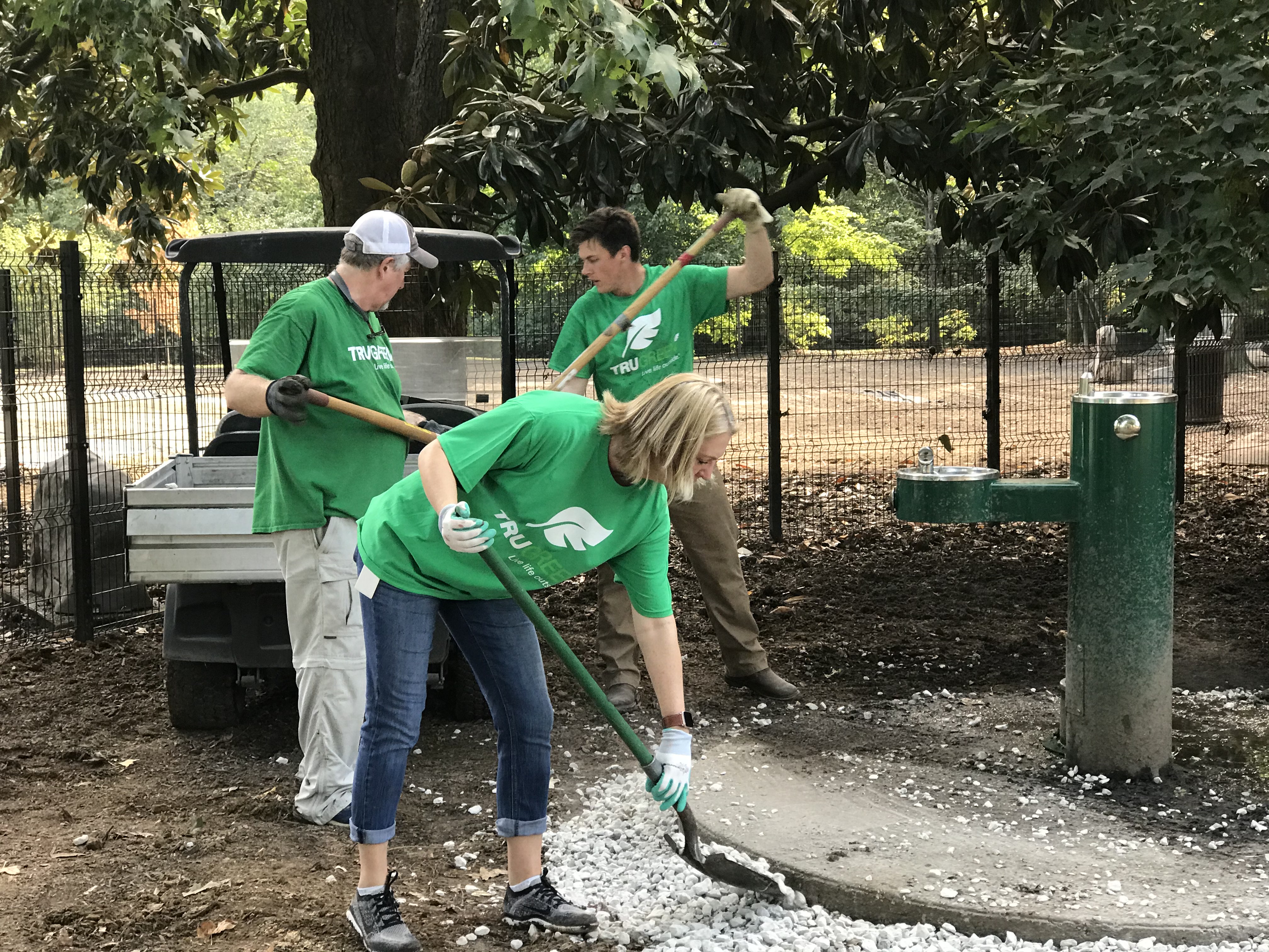 #TruGreenServes at Overton Park