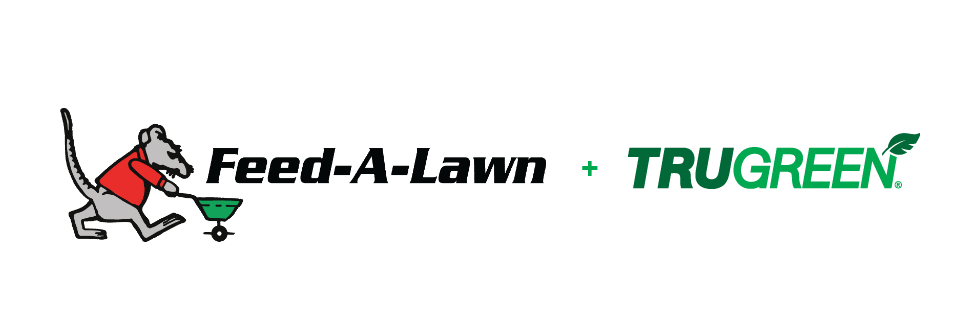 Feed-a-lawn and Trugreen Logo